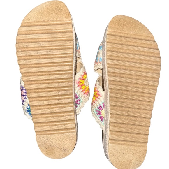 Dirty Laundry Multicolor Crochet Sandals - Picture 3 of 5